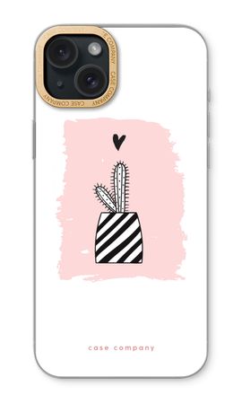 Black and white cactus