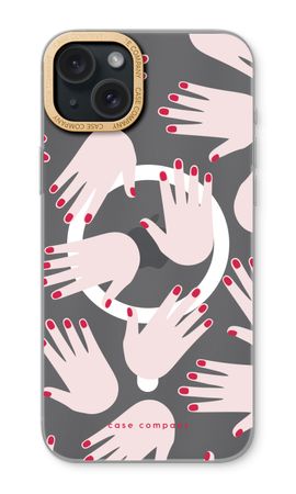 Hands pink
