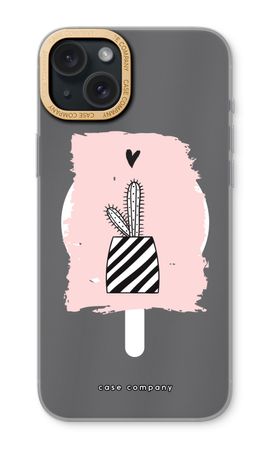 Black and white cactus