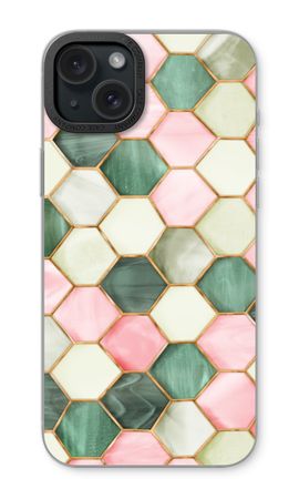 Hexagons in stained glass