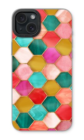 Hexagons in stained glass