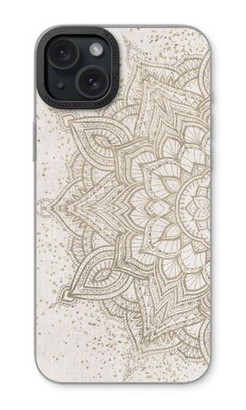 Boho golden mandala