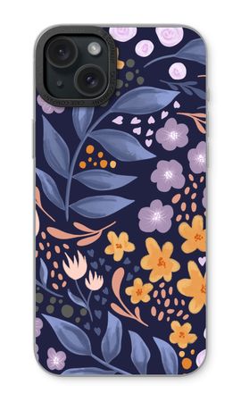 Flowers with blue leaves