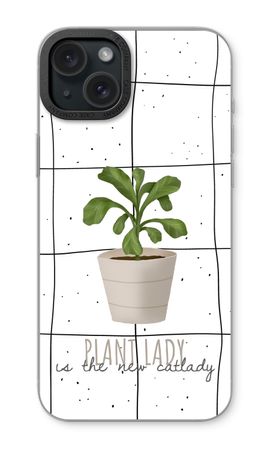 Houseplant on windowpane