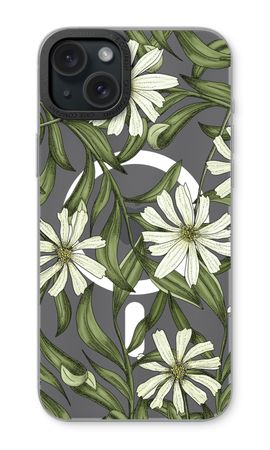 White flower pattern
