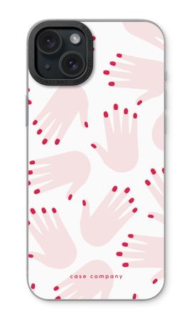 Hands pink