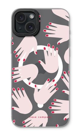 Hands pink