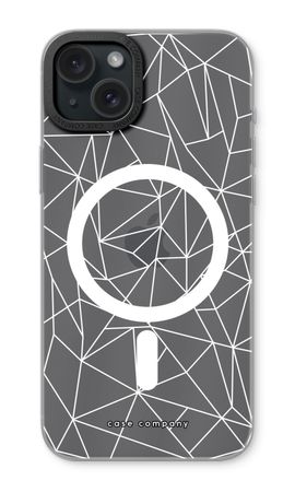 Geometric lines white
