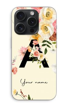 Flirty Flowers Monogram