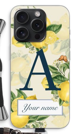 Monogram Zitronen, Orangen und Pfirsiche