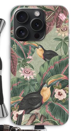 Tropical jungle toucan