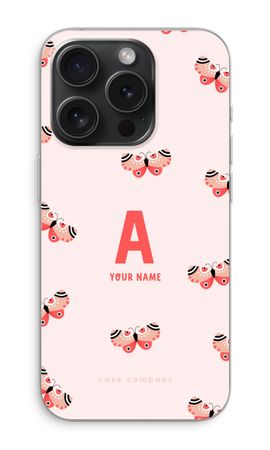 Rosy Butterflies Monogram