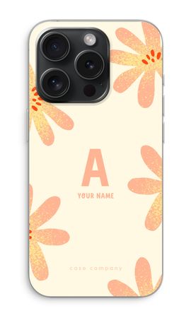 Peach Blossom Monogram