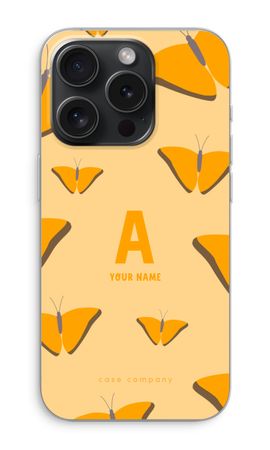 Amber Butterflies Monogram