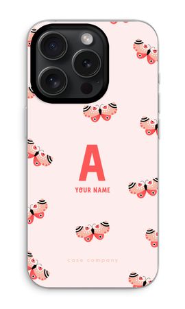 Rosy Butterflies Monogram