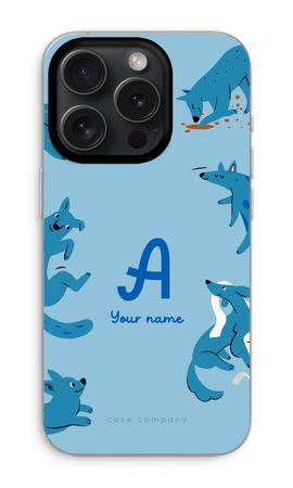 Playful Dogs Monogram