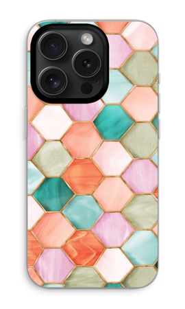 Hexagons in stained glass