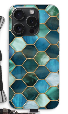 Hexagons in stained glass