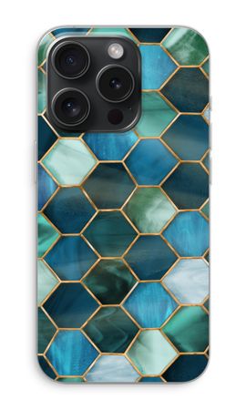 Hexagons in stained glass
