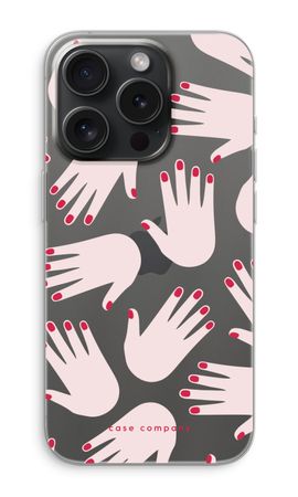 Hands pink
