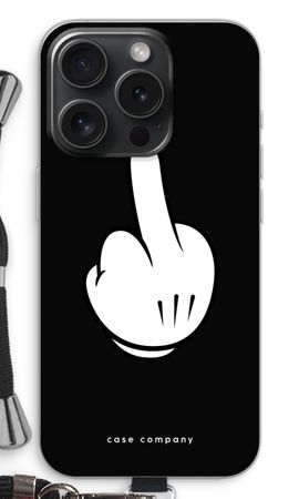 Middle finger black