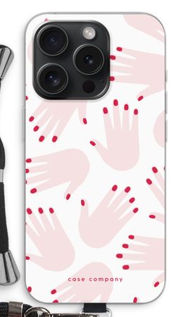 Hands pink