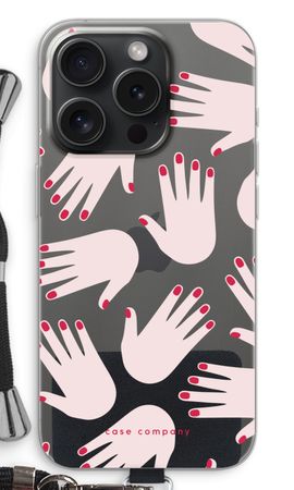 Hands pink