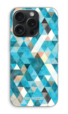 Coloured triangles blue