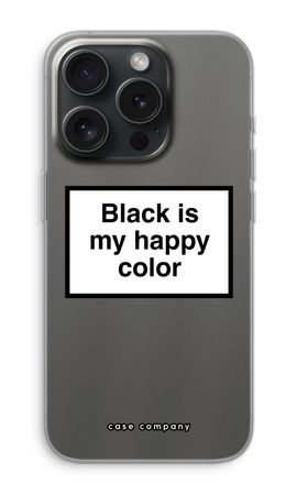 Black is my happy color