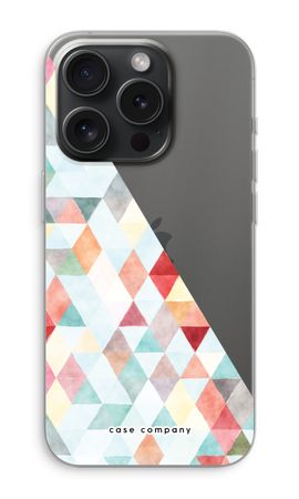 Pastellfarbene Dreiecke