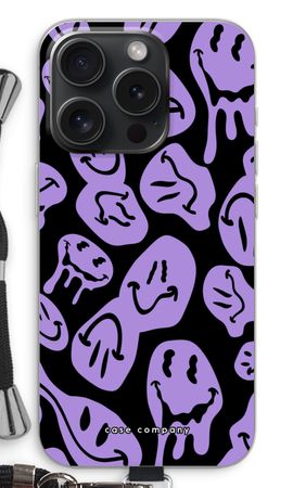 Melting Smiley - Purple