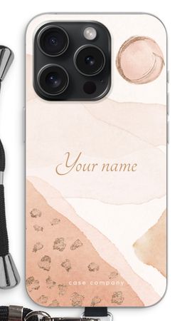 Gold Spots Namecase - Blush