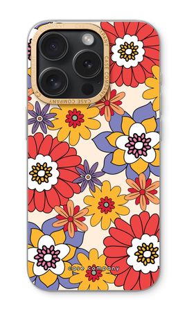 Retro Flowers - Yellow