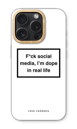 I'm dope