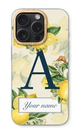 Monogram Lemons, Oranges of Peaches