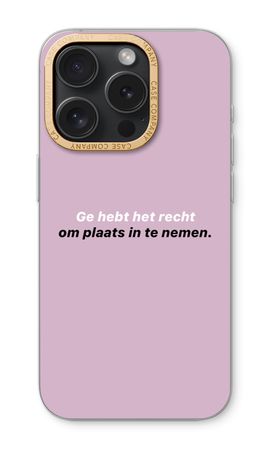 Ge hebt het recht