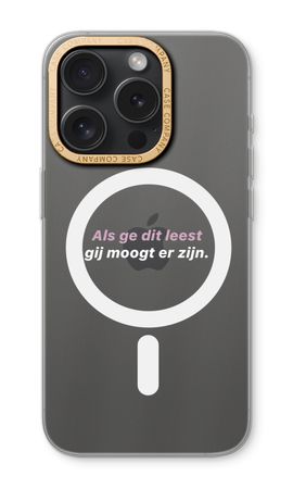 gij moogt er zijn