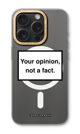 Your opinion