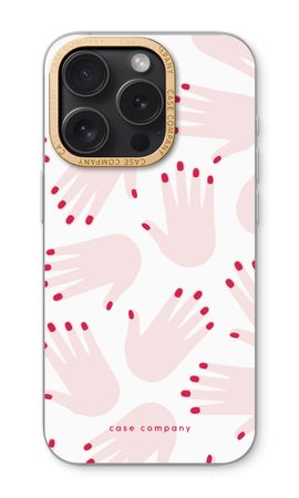 Hands pink