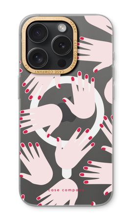 Hands pink