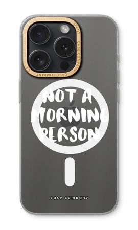Morning person