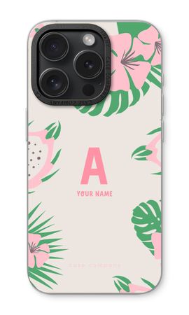 Jungle Blossom Monogram