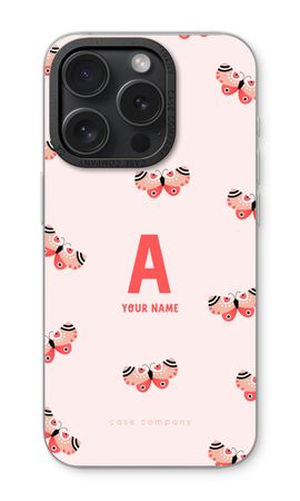 Rosy Butterflies Monogram