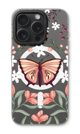 Butterfly in a floral world