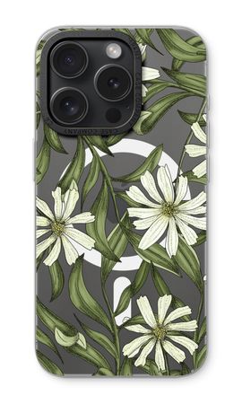 White flower pattern