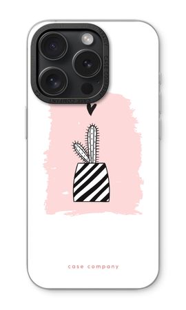 Black and white cactus