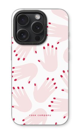 Hands pink
