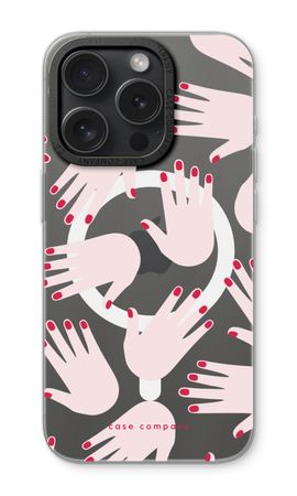 Hands pink