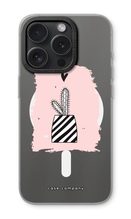 Black and white cactus