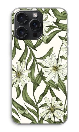 White flower pattern